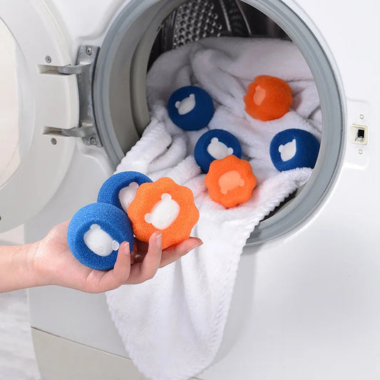 Balles Réutilisables Anti-Poils pour Linge